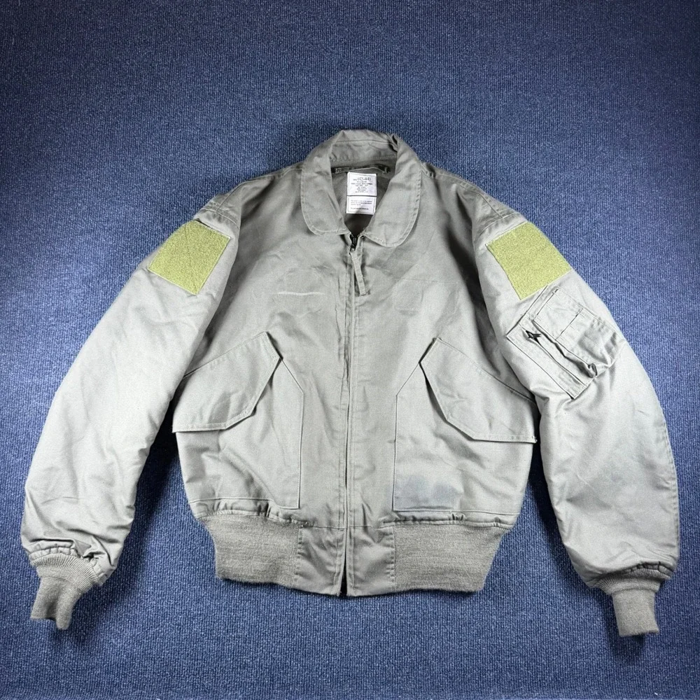 Valley Apparel CWU-36/P Jacket Sz L 25x26 Sage Green Aramid Flight Military